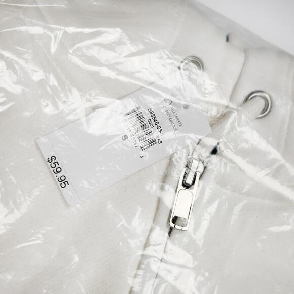 NWT GAP VintageSoft Zip Hoodie (New Off White | Size S) - Picture 5 of 5